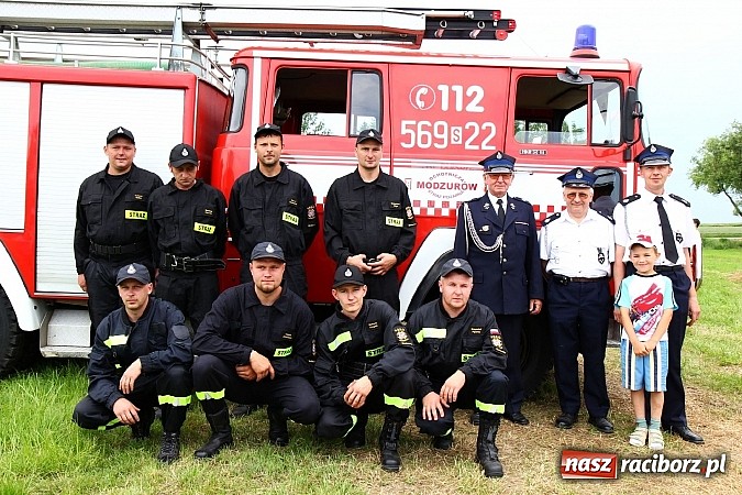 Zdjęcie w galerii na portalu naszraciborz.pl: Gminne zawody sportowo-pożarnicze w Modzurowie z okazji jubileuszu OSP wiadomości z regionu