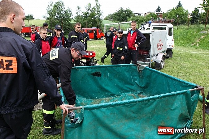 Zdjęcie w galerii na portalu naszraciborz.pl: Strażacy ochotnicy rywalizowali w Pogrzebieniu wiadomości z regionu