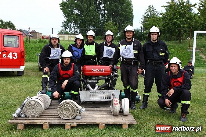 Zdjęcie w galerii na portalu naszraciborz.pl: Strażacy ochotnicy rywalizowali w Pogrzebieniu wiadomości z regionu