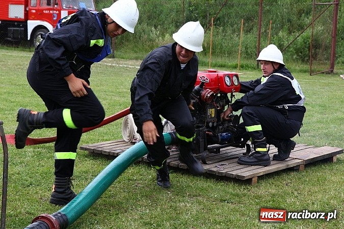 Zdjęcie w galerii na portalu naszraciborz.pl: Strażacy ochotnicy rywalizowali w Pogrzebieniu wiadomości z regionu