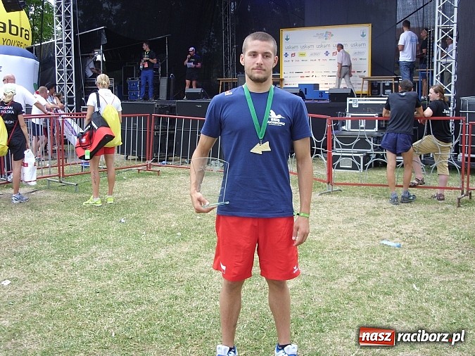 Zdjęcie w galerii na portalu naszraciborz.pl: Tomasz Brembor mistrzem Polski juniorów w triathlonie wiadomości z regionu