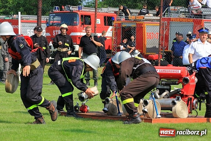 Zdjęcie w galerii na portalu naszraciborz.pl: Strażacy z Samborowic najlepsi w gminie. Znakomity czas bojówki wiadomości z regionu