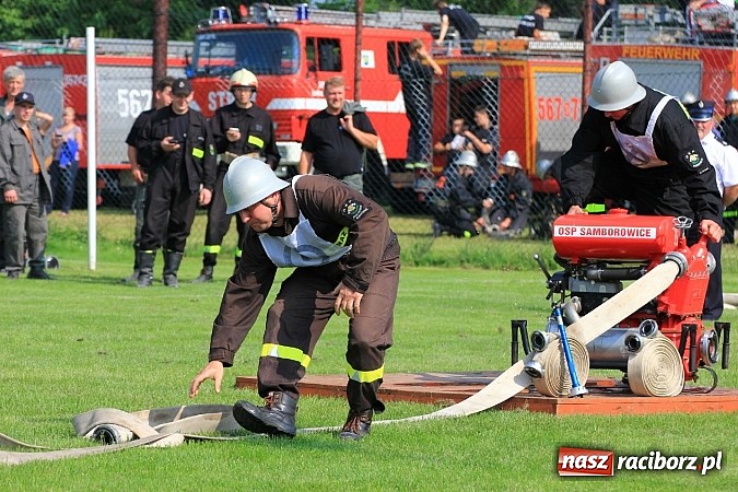 Zdjęcie w galerii na portalu naszraciborz.pl: Strażacy z Samborowic najlepsi w gminie. Znakomity czas bojówki wiadomości z regionu