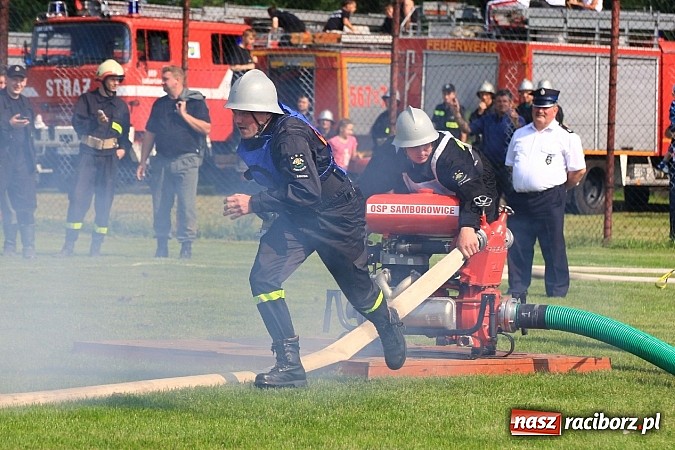Zdjęcie w galerii na portalu naszraciborz.pl: Strażacy z Samborowic najlepsi w gminie. Znakomity czas bojówki wiadomości z regionu
