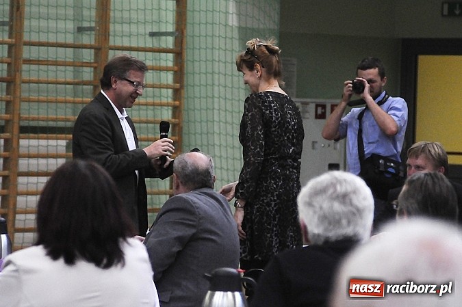 Zdjęcie w galerii na portalu naszraciborz.pl: Unici wspominali awans do I ligi wiadomości z regionu