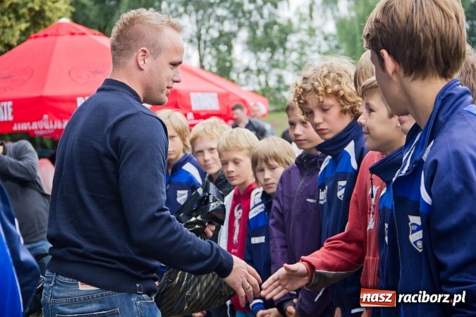 Zdjęcie w galerii na portalu naszraciborz.pl: 50-lecie awansu Unii Racibórz do I ligi. Piknik sportowy na Srebrnej wiadomości z regionu