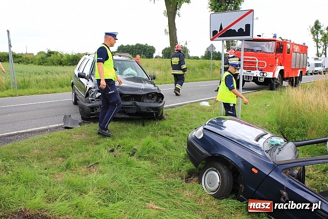 Zdjęcie w galerii na portalu naszraciborz.pl: Wypadek w Babicach. Jedna osoba ranna wiadomości z regionu