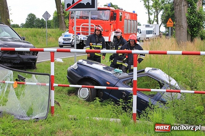 Zdjęcie w galerii na portalu naszraciborz.pl: Wypadek w Babicach. Jedna osoba ranna wiadomości z regionu