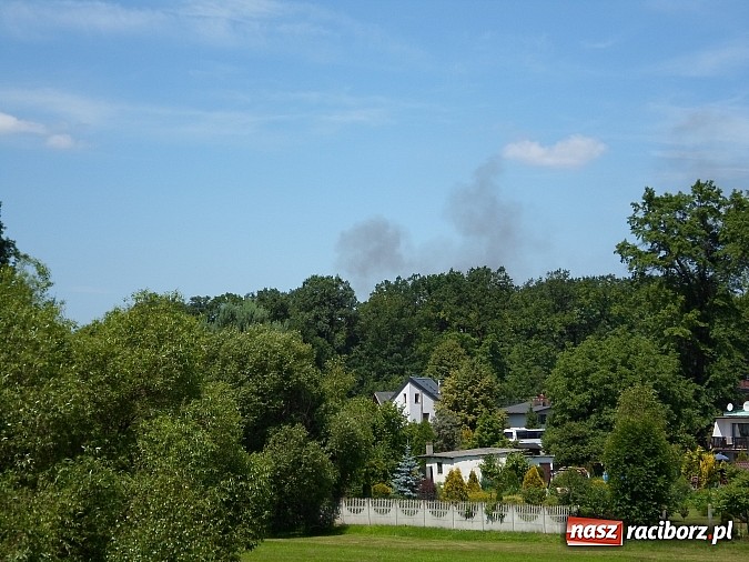 Zdjęcie w galerii na portalu naszraciborz.pl: Pożar stodoły w Rudach wiadomości z regionu