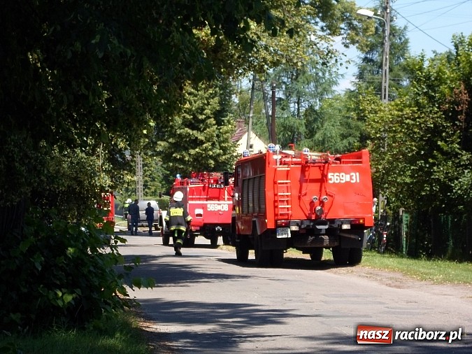 Zdjęcie w galerii na portalu naszraciborz.pl: Pożar stodoły w Rudach wiadomości z regionu