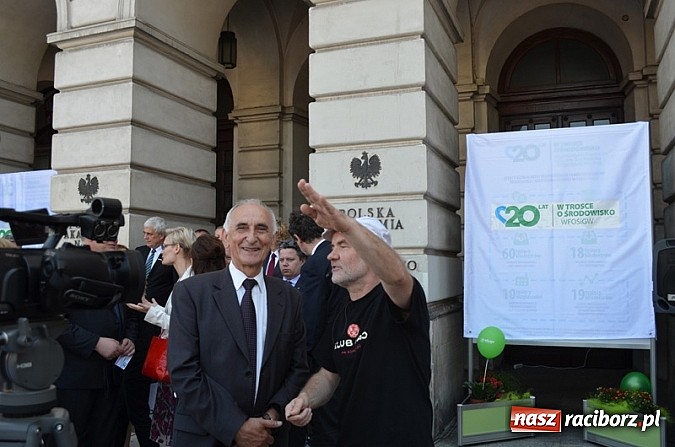 Zdjęcie w galerii na portalu naszraciborz.pl: Ogólnopolska inauguracja obchodów 20-lecia funduszy ochrony środowiska wiadomości z regionu