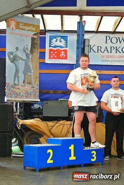 Zdjęcie w galerii na portalu naszraciborz.pl: Strongman Tichanów trzeci w Gogolinie wiadomości z regionu