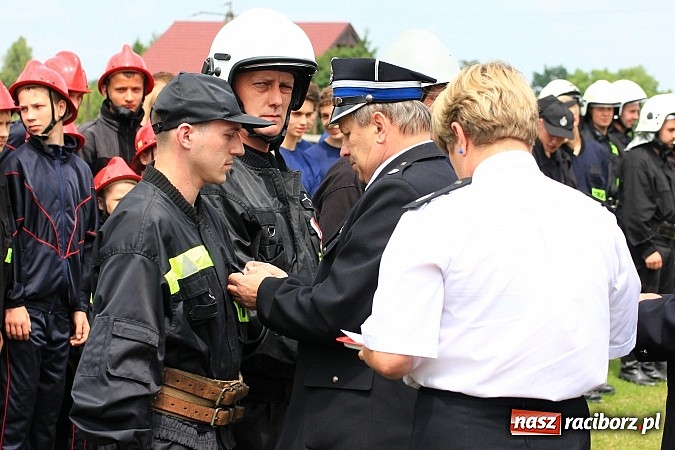 Zdjęcie w galerii na portalu naszraciborz.pl: OSP Turze z pucharem burmistrza gminy wiadomości z regionu