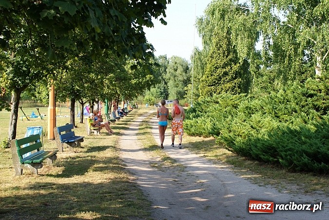Zdjęcie w galerii na portalu naszraciborz.pl: Lubią wypoczywać na kąpielisku Wodnik w Kuźni wiadomości z regionu