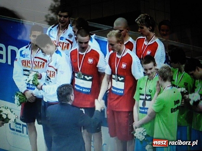 Zdjęcie w galerii na portalu naszraciborz.pl: Pływanie: Rafał Bugdol mistrzem Europy wiadomości z regionu