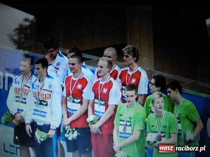 Zdjęcie w galerii na portalu naszraciborz.pl: Pływanie: Rafał Bugdol mistrzem Europy wiadomości z regionu