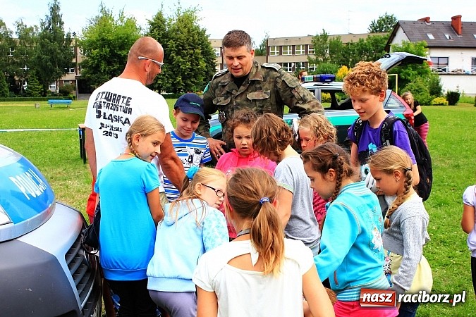 Zdjęcie w galerii na portalu naszraciborz.pl: Piknik z policją i strażą miejską wiadomości z regionu