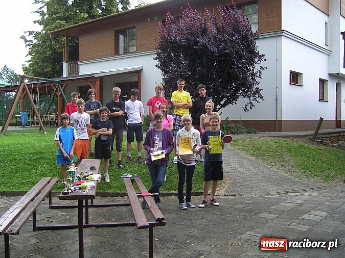 Zdjęcie w galerii na portalu naszraciborz.pl: Tenisiści w Czechach, czyli TKKF Rafako na obozie wiadomości z regionu