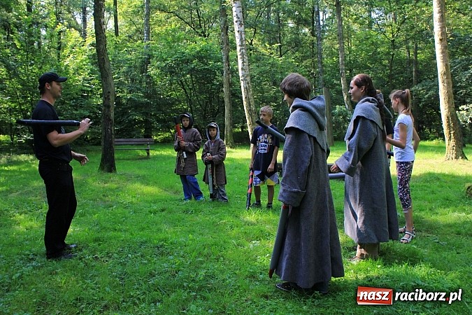 Zdjęcie w galerii na portalu naszraciborz.pl: Fantastyczna gra terenowa w Arboretum wiadomości z regionu