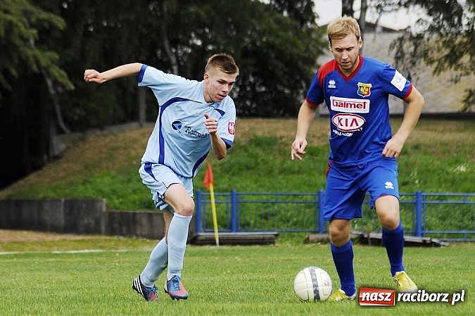 Zdjęcie w galerii na portalu naszraciborz.pl: Minimalna przegrana Unii z Odrą wiadomości z regionu