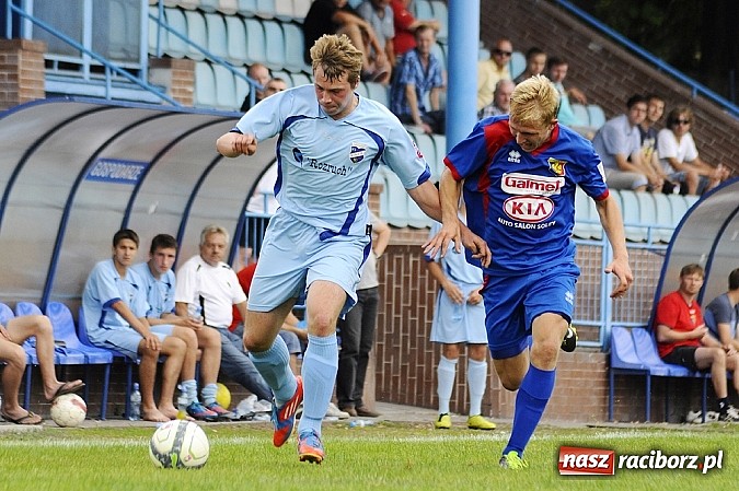 Zdjęcie w galerii na portalu naszraciborz.pl: Minimalna przegrana Unii z Odrą wiadomości z regionu