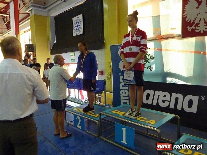 Zdjęcie w galerii na portalu naszraciborz.pl: Pływanie. Niezawodna Ola Tomala wiadomości z regionu