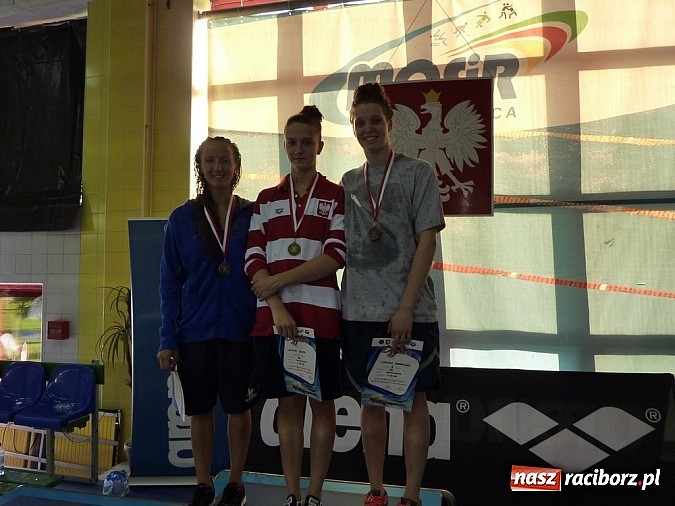 Zdjęcie w galerii na portalu naszraciborz.pl: Pływanie. Niezawodna Ola Tomala wiadomości z regionu