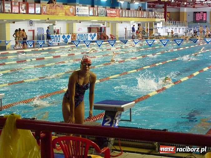 Zdjęcie w galerii na portalu naszraciborz.pl: Pływanie. Niezawodna Ola Tomala wiadomości z regionu