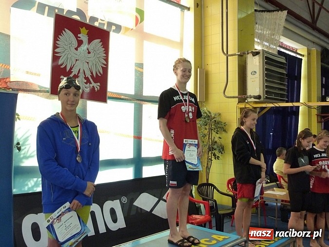 Zdjęcie w galerii na portalu naszraciborz.pl: Pływanie. Niezawodna Ola Tomala wiadomości z regionu