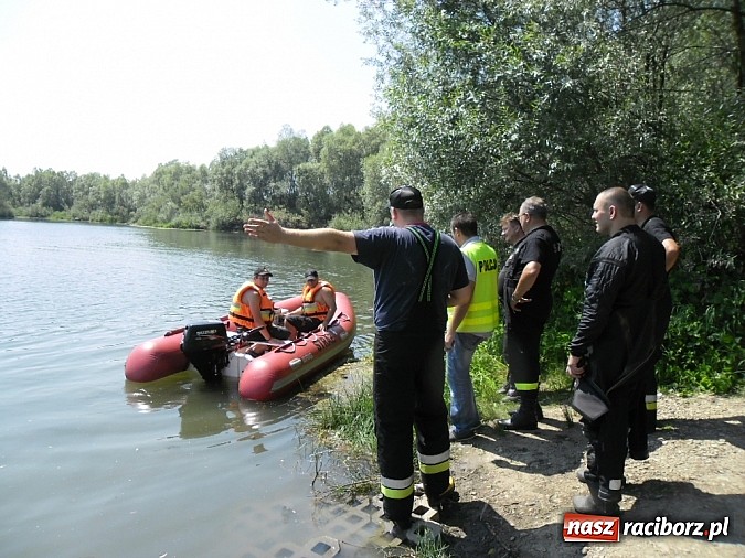 Zdjęcie w galerii na portalu naszraciborz.pl: Zakończono akcję poszukiwania topielca wiadomości z regionu