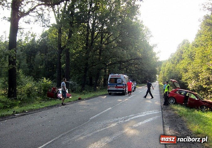 Zdjęcie w galerii na portalu naszraciborz.pl: Tragiczny wypadek przy źródełku Hugon na trasie Racibórz-Gliwice. Dwie kobiety nie żyją! wiadomości z regionu