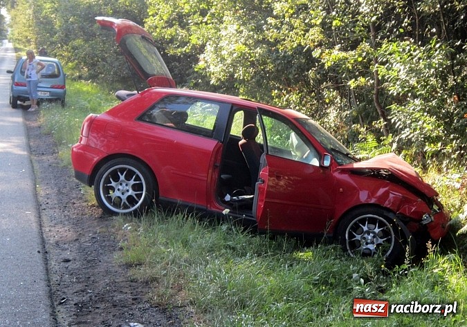Zdjęcie w galerii na portalu naszraciborz.pl: Tragiczny wypadek przy źródełku Hugon na trasie Racibórz-Gliwice. Dwie kobiety nie żyją! wiadomości z regionu