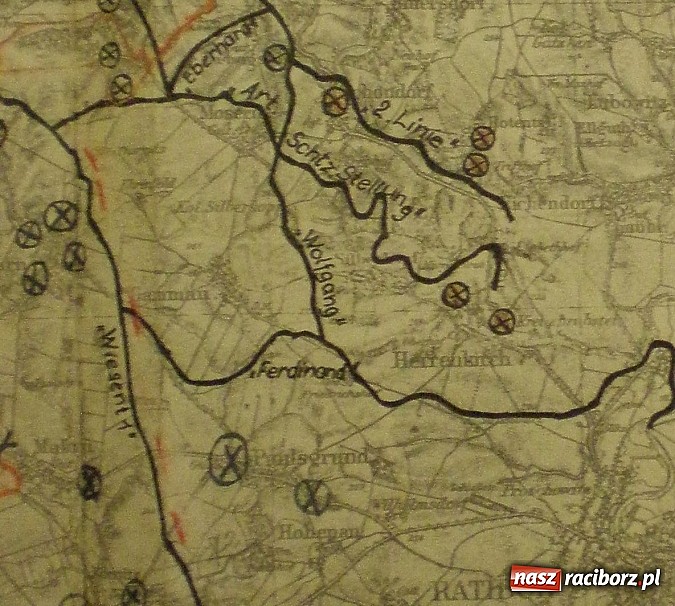 Zdjęcie w galerii na portalu naszraciborz.pl: Bison, Wissent i Volkssturm Stellung - jak Niemcy bronili ziemi raciborskiej w 1945 r. wiadomości z regionu