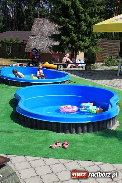 Zdjęcie w galerii na portalu naszraciborz.pl: Leśna Polana: Skok do wody dla ochłody wiadomości z regionu