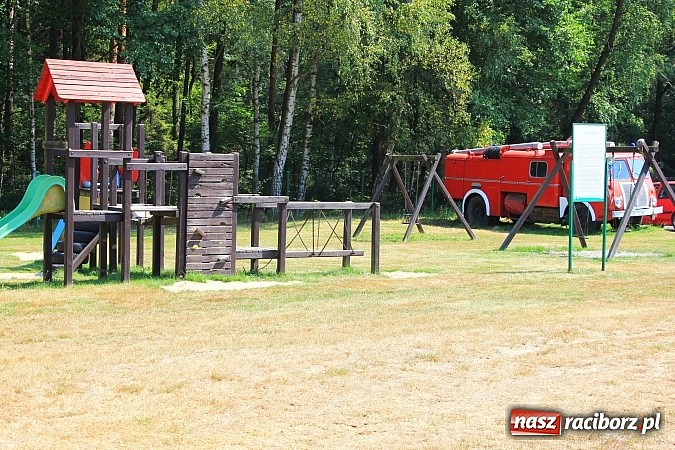 Zdjęcie w galerii na portalu naszraciborz.pl: Leśna Polana: Skok do wody dla ochłody wiadomości z regionu