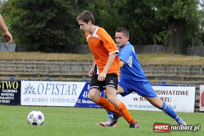 Zdjęcie w galerii na portalu naszraciborz.pl: Nerwowe derby dla Wichru Płonia wiadomości z regionu