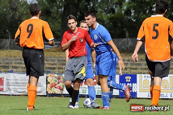 Zdjęcie w galerii na portalu naszraciborz.pl: Nerwowe derby dla Wichru Płonia wiadomości z regionu