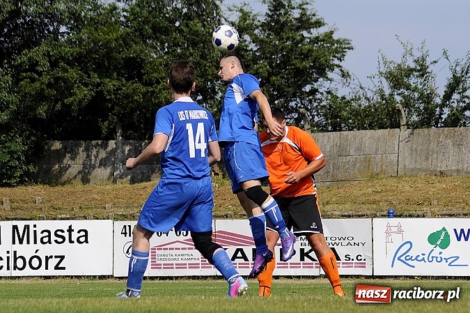 Zdjęcie w galerii na portalu naszraciborz.pl: Nerwowe derby dla Wichru Płonia wiadomości z regionu