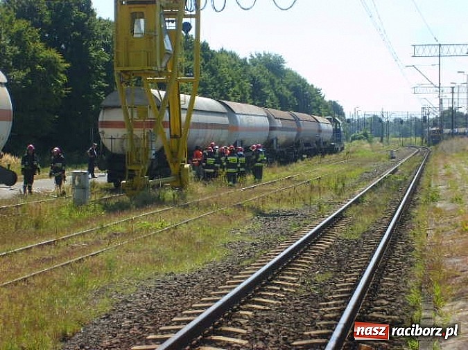 Zdjęcie w galerii na portalu naszraciborz.pl: Wyciek gazu na stacji w Chałupkach. W akcji plutony chemiczne wiadomości z regionu