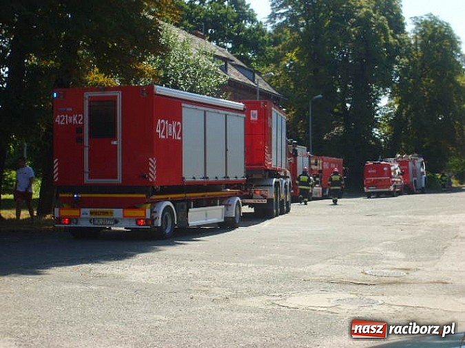 Zdjęcie w galerii na portalu naszraciborz.pl: Wyciek gazu na stacji w Chałupkach. W akcji plutony chemiczne wiadomości z regionu