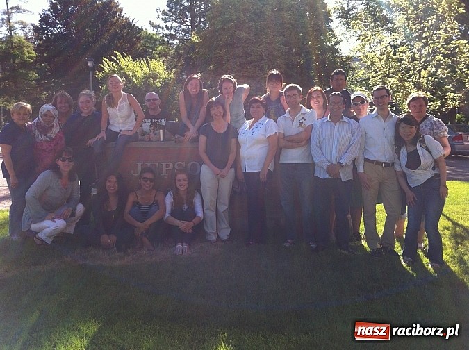 Zdjęcie w galerii na portalu naszraciborz.pl: Nauczycielka pietrowickiej szkoły na Uniwersytecie Gonzaga w USA wiadomości z regionu