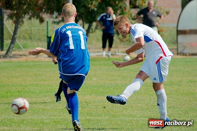 Zdjęcie w galerii na portalu naszraciborz.pl: ŚLJ: Górnik Zabrze rozgromił Krzyżanowice wiadomości z regionu