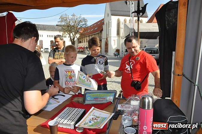Zdjęcie w galerii na portalu naszraciborz.pl: Król Jan III Sobieski wjechał dziś na zamek wiadomości z regionu
