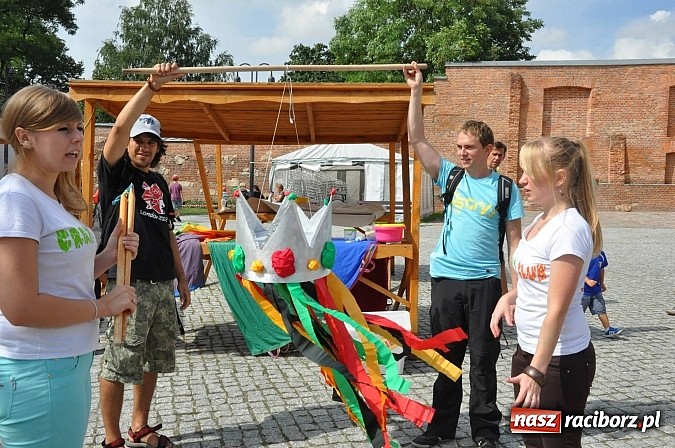Zdjęcie w galerii na portalu naszraciborz.pl: Król Jan III Sobieski wjechał dziś na zamek wiadomości z regionu