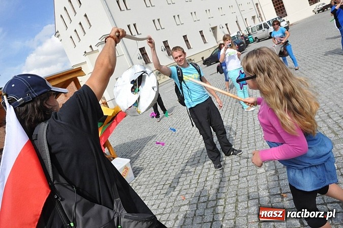 Zdjęcie w galerii na portalu naszraciborz.pl: Król Jan III Sobieski wjechał dziś na zamek wiadomości z regionu