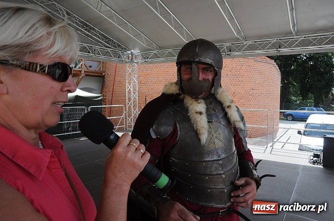Zdjęcie w galerii na portalu naszraciborz.pl: Król Jan III Sobieski wjechał dziś na zamek wiadomości z regionu