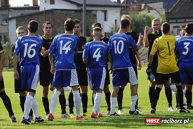 Zdjęcie w galerii na portalu naszraciborz.pl: Cztery bramki Frydryka pogrążyły Krzyżanowice wiadomości z regionu