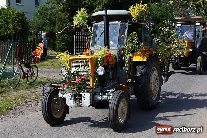 Zdjęcie w galerii na portalu naszraciborz.pl: Kolorowy korowód na dożynkach w Rzuchowie wiadomości z regionu