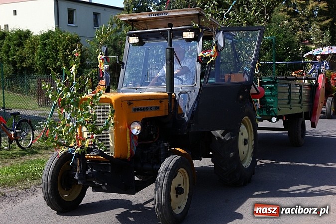 Zdjęcie w galerii na portalu naszraciborz.pl: Kolorowy korowód na dożynkach w Rzuchowie wiadomości z regionu
