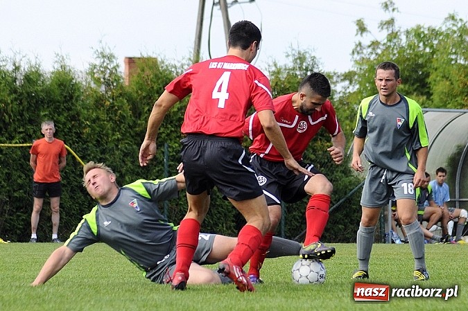 Zdjęcie w galerii na portalu naszraciborz.pl: Trafił Wilk razy kilka... Pierwsze punkty Markowic wiadomości z regionu